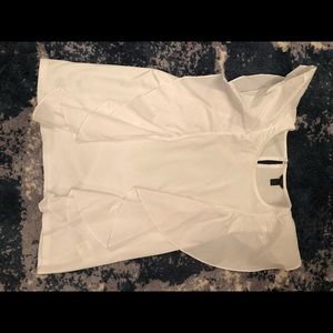 White Jcrew top